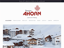 Tablet Screenshot of ahorn-lech.com